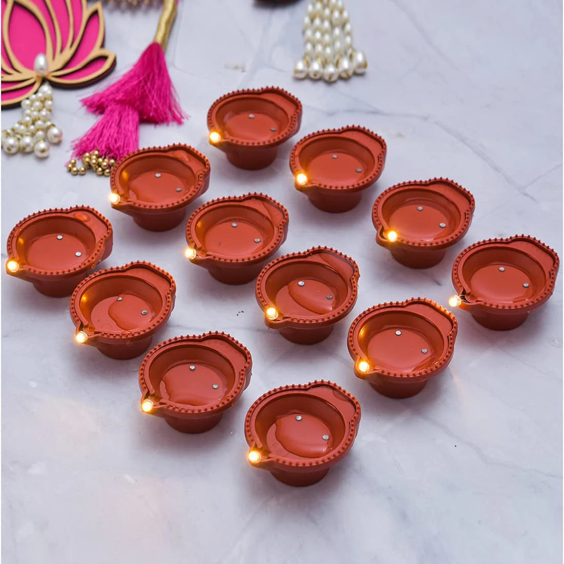 Smokeless Water Senor Diyas ( RE-USABLE & LONG LASTING)