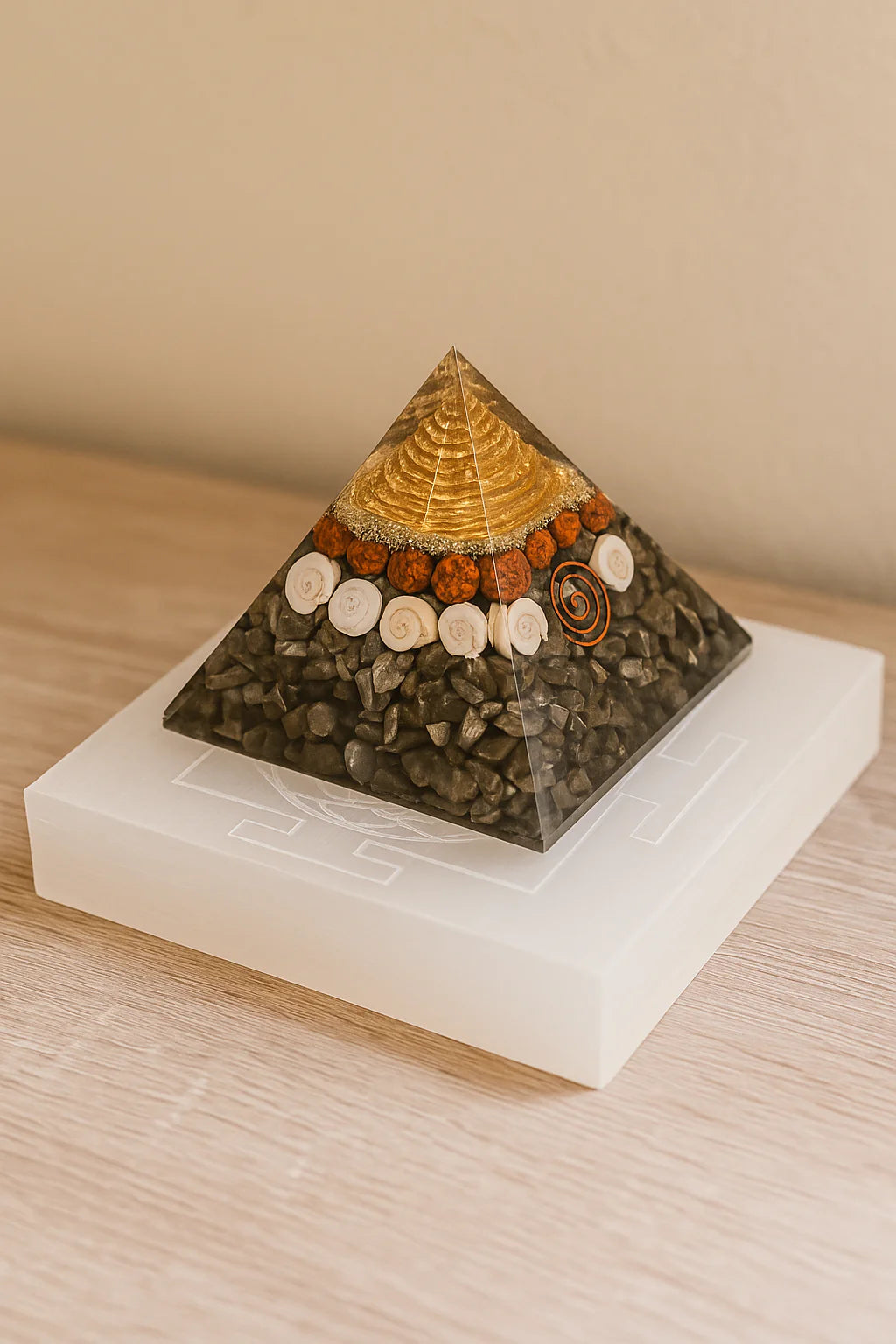 Money Magnet Combo – Buy Money Magnet Pyramid & Get a Selenite Charging Tray FREE || PRE-ENERGIZED FOR MAXIMUM RESULTS