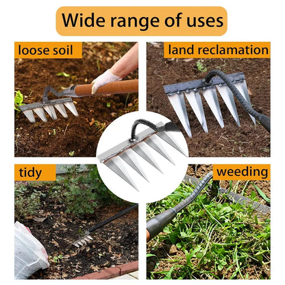 Sharpen Carbon Steel Garden Rake
