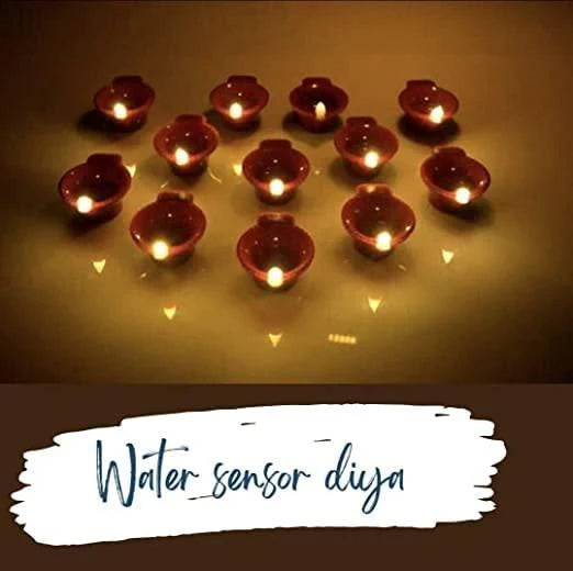 Smokeless Water Senor Diyas ( RE-USABLE & LONG LASTING)