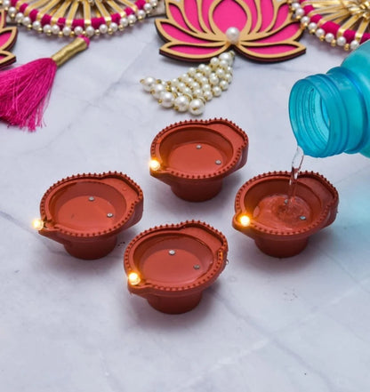 Smokeless Water Senor Diyas ( RE-USABLE & LONG LASTING)